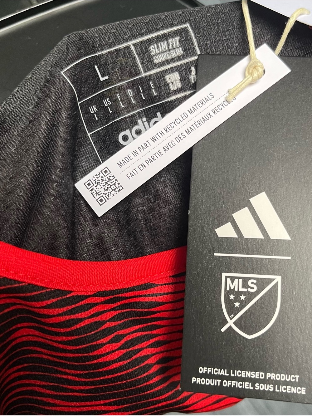 Adidas Seattle Sounders FC 2024 Bruce Lee Dragon Men's L Red Jersey NWT - Picture 3 of 11